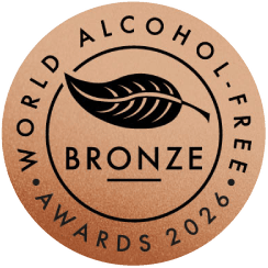 Award-winning: Bronze · World Alcohol-Free Awards 2026
